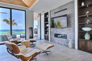 luxury beachfront villa rental, Bahamas