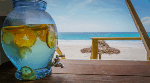 Bahanas oceanfront vacation rental