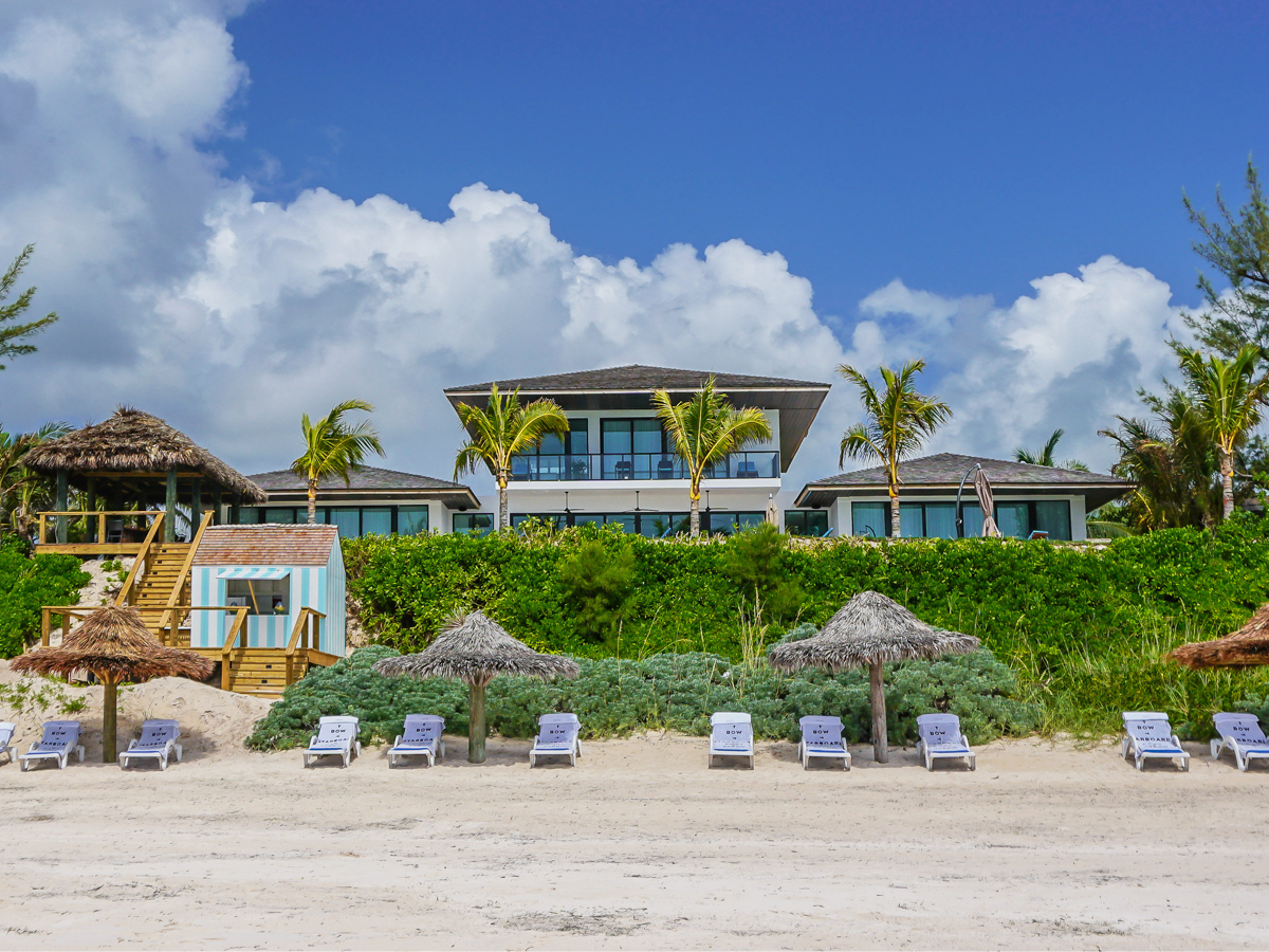 Oceanfront vacation rental Harbour Island 9 bedroom villa rental