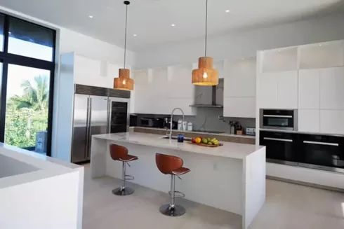 vista al mar en bahamas