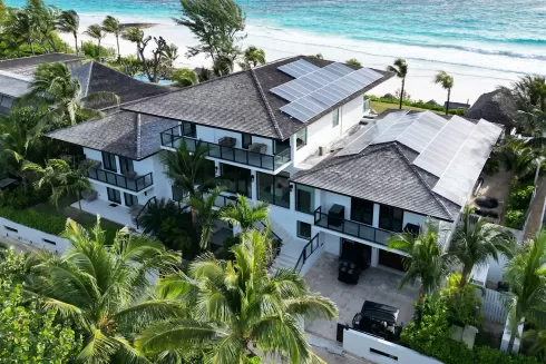 villa louer plage bahamas