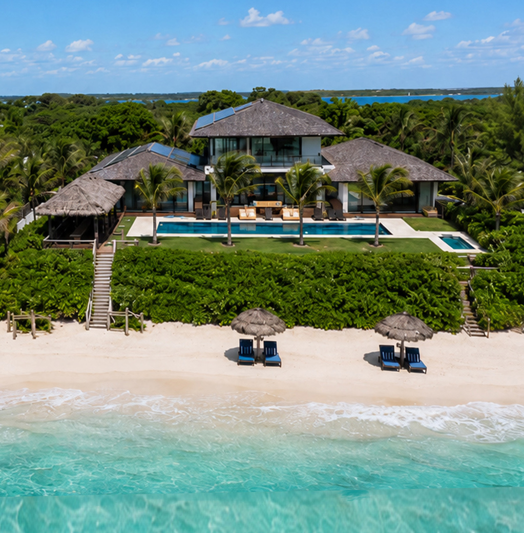 asian harbour island rentals luxury Bahamas vacation rental