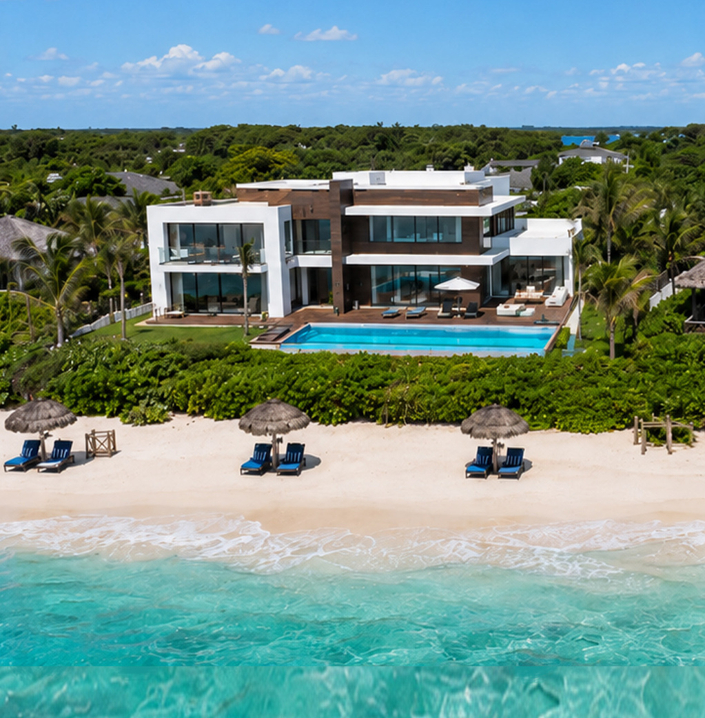 modern harbour island rentals luxury vacation rental Bahamas